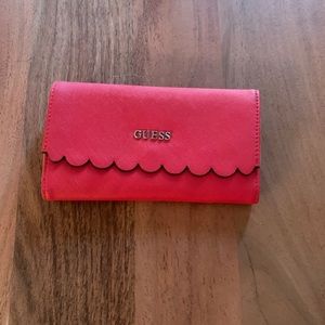 Red GUESS wallet